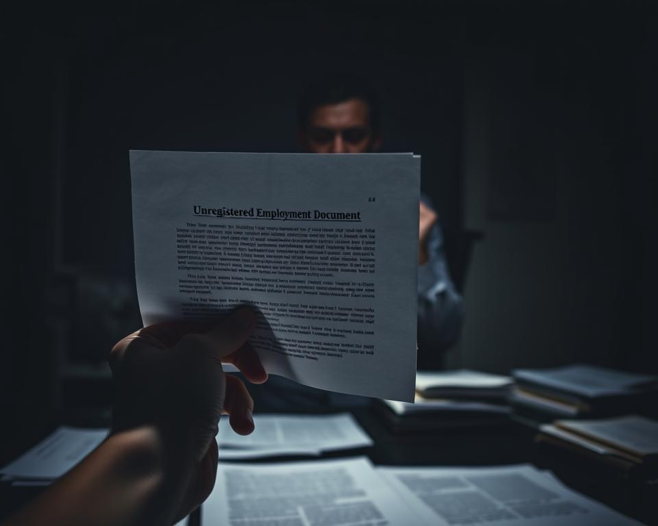 consequências da falta de registro consequências da falta de registro
