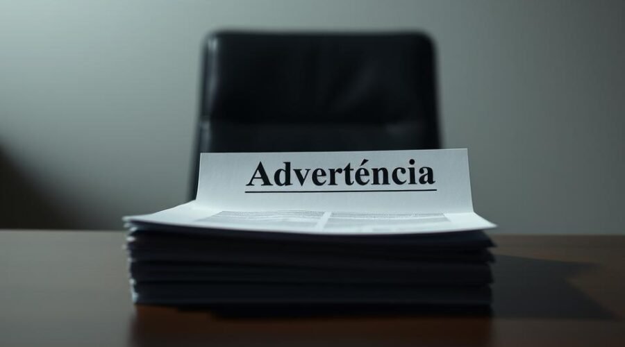 contestar advertência ou suspensão no trabalho
