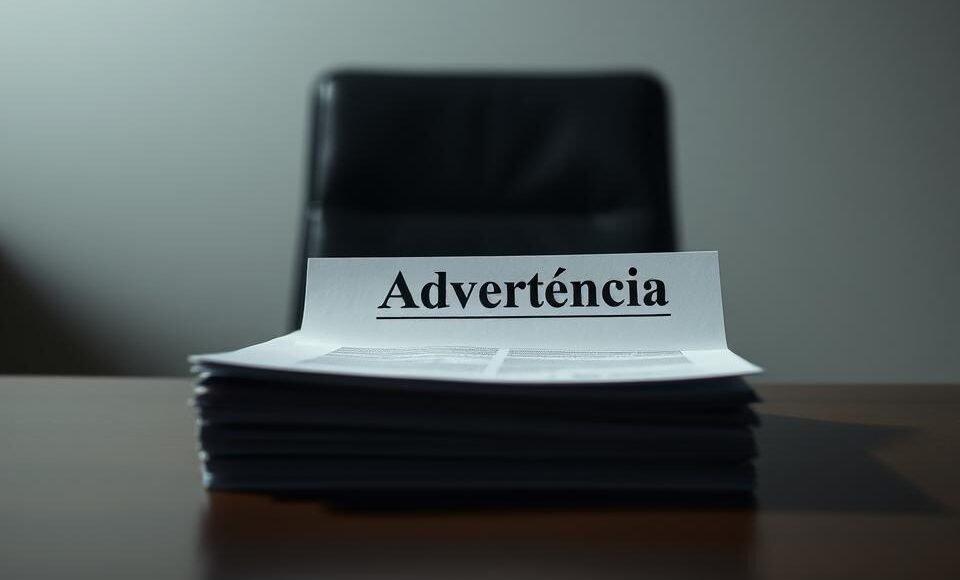 contestar advertência ou suspensão no trabalho