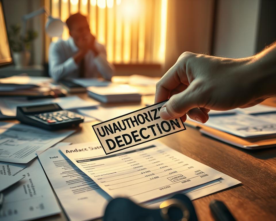 desconto indevido no salário