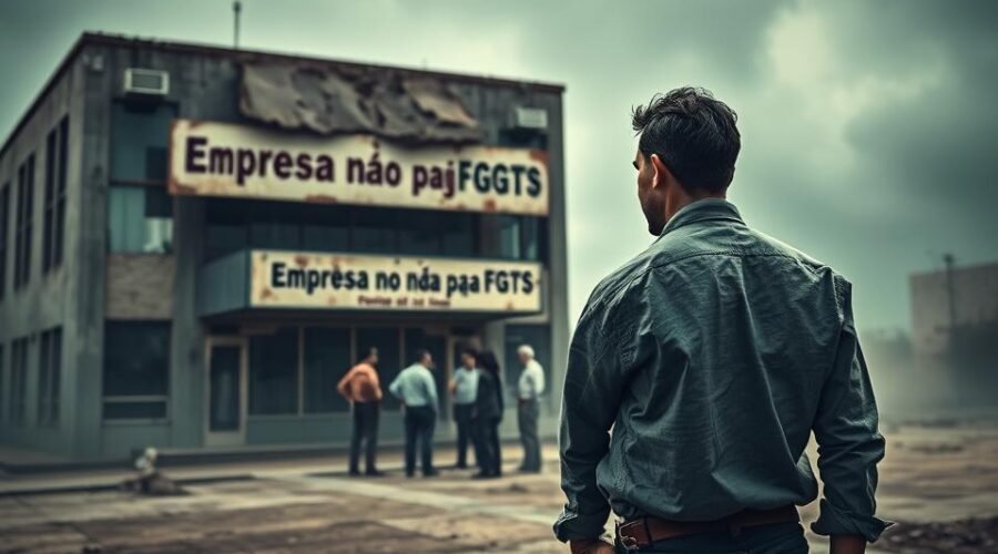 empresa não paga FGTS