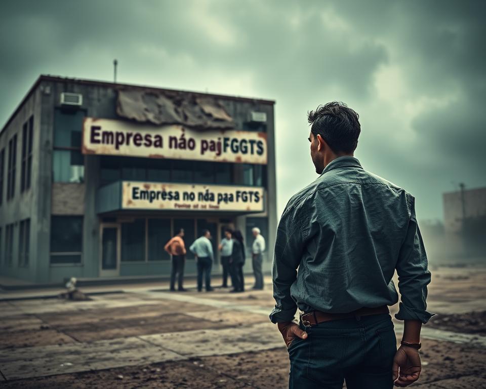 empresa não paga FGTS