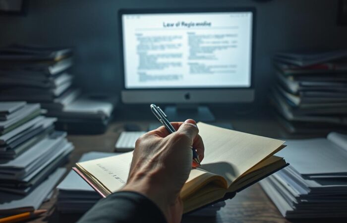 falta de registro de emprego