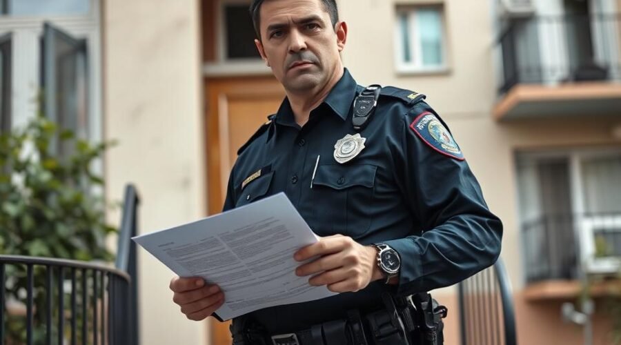 intimação policial
