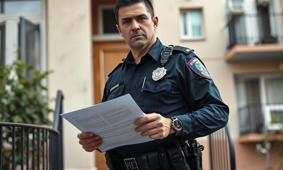 intimação policial