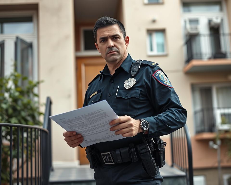 intimação policial