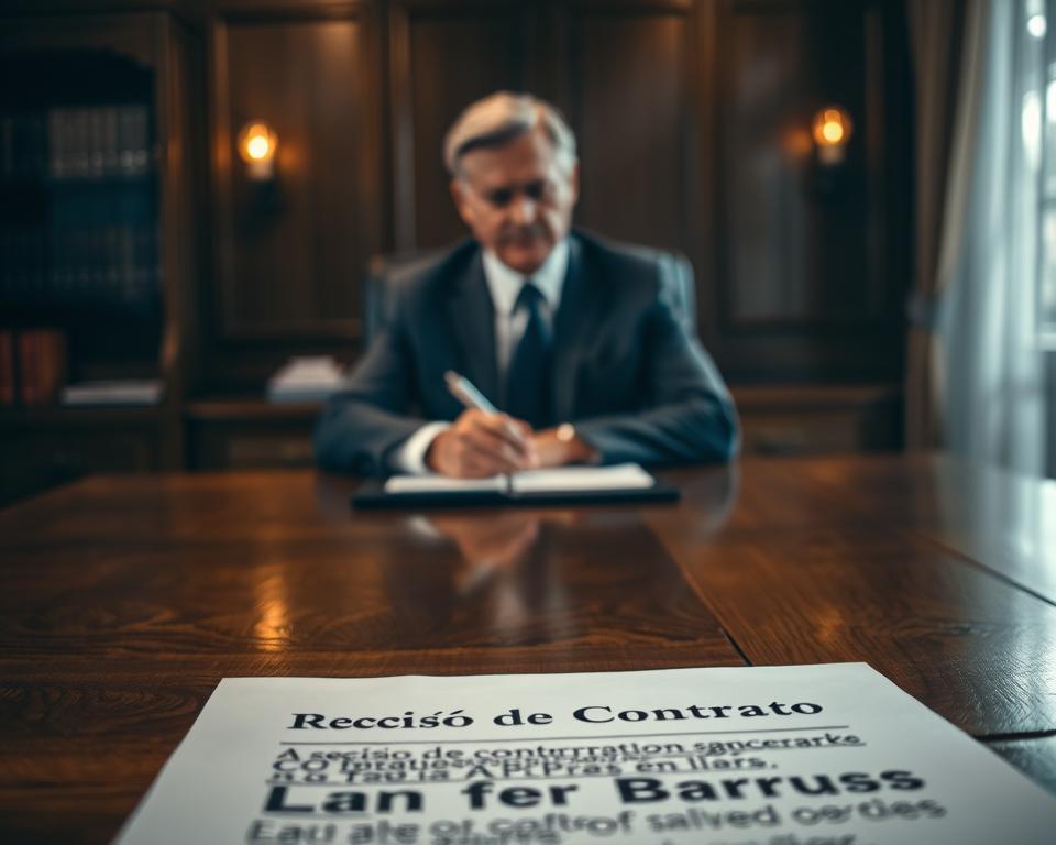 rescisão de contrato rescisão de contrato
