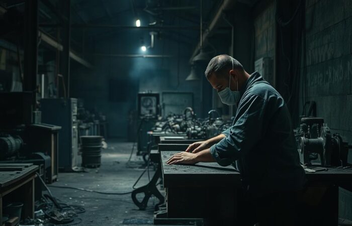 trabalho em condições insalubres