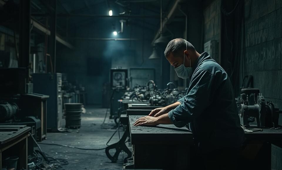 trabalho em condições insalubres