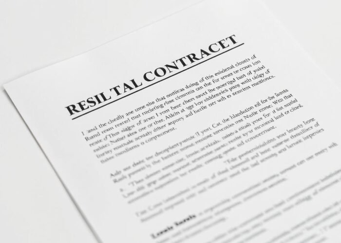 cláusulas do contrato