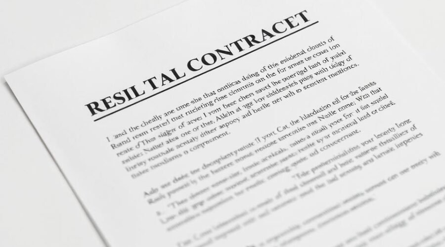 cláusulas do contrato