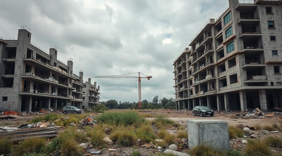 construtora faliu antes de entregar imóvel