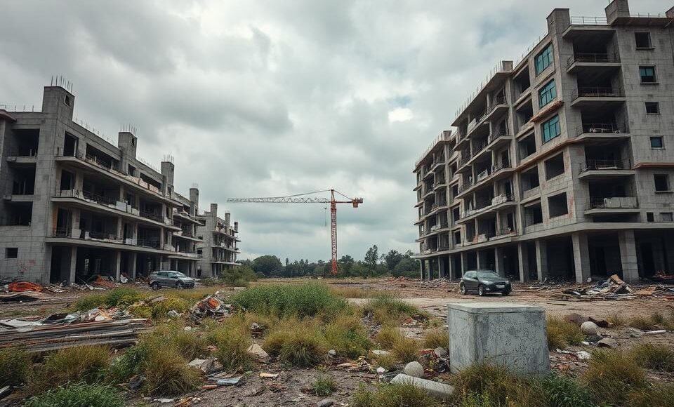 construtora faliu antes de entregar imóvel