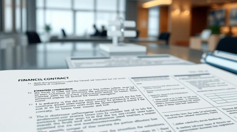contrato de financiamento