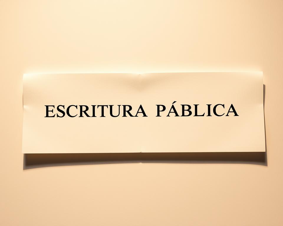 definição de escritura pública definição de escritura pública