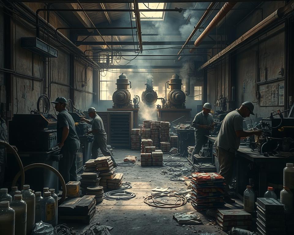 empresa não cumpre normas