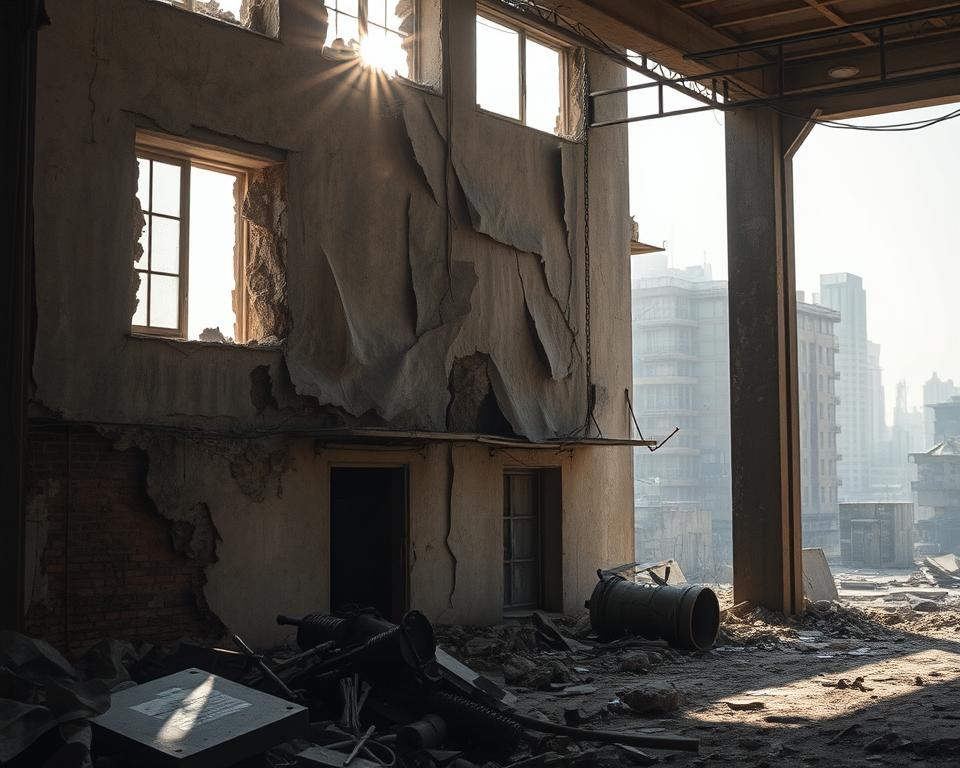 imóvel falhas estruturais