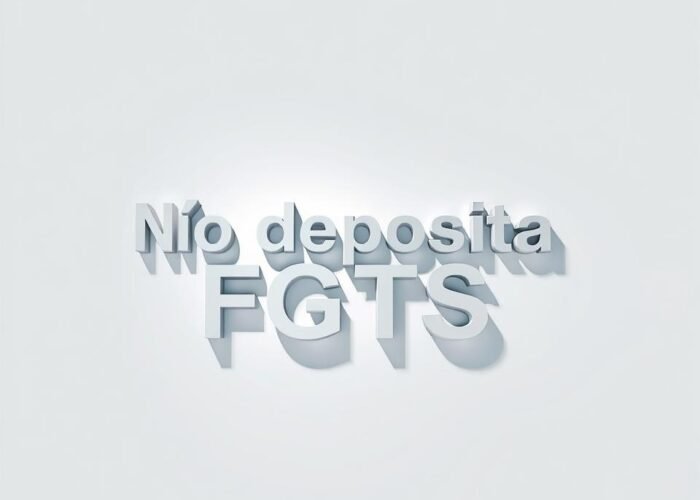 não deposita FGTS