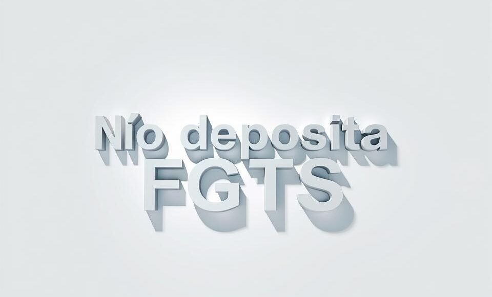 não deposita FGTS