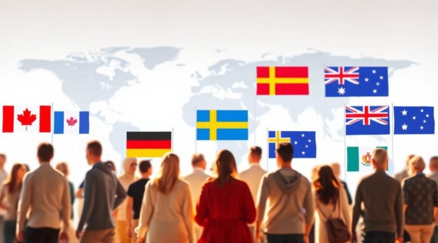 países que aceitam refugiados