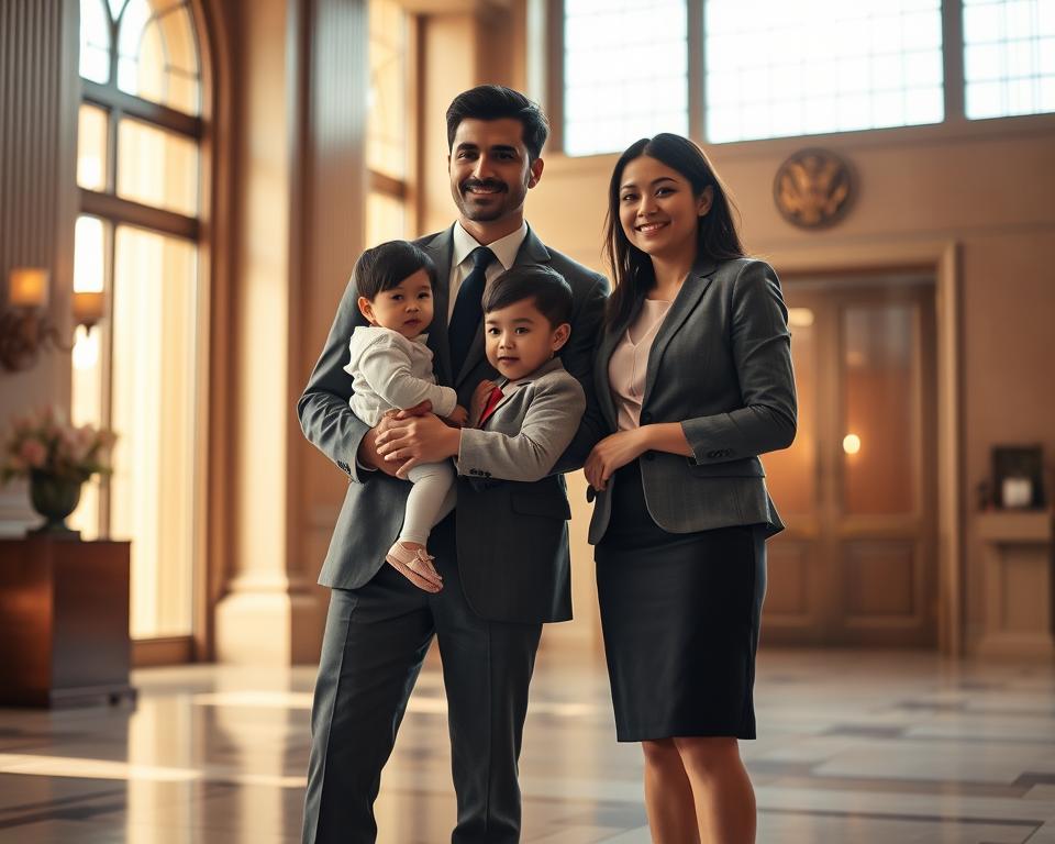 visto para cônjuge e filhos