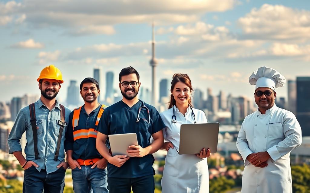 profissões para imigrantes no canadá