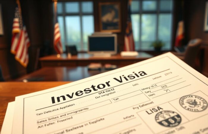 visto de investidor e visto de empreendedor