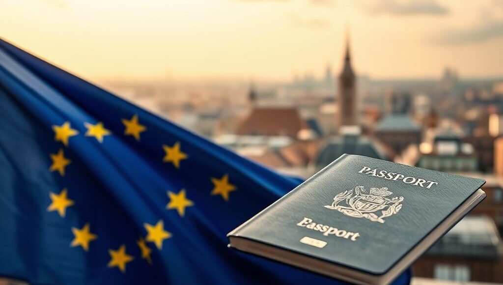 visto de residência e cidadania europeia