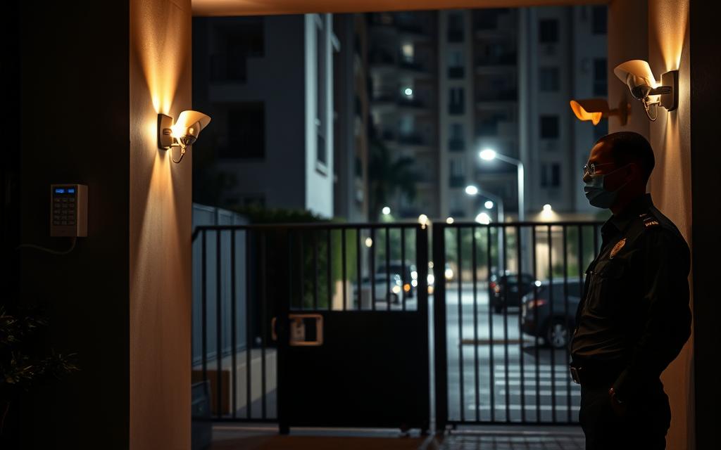 furto em condomínio ou comércio