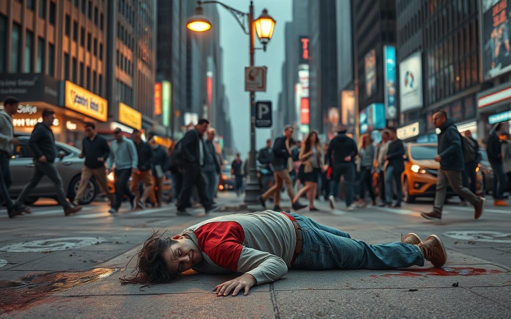 lesão corporal no trânsito