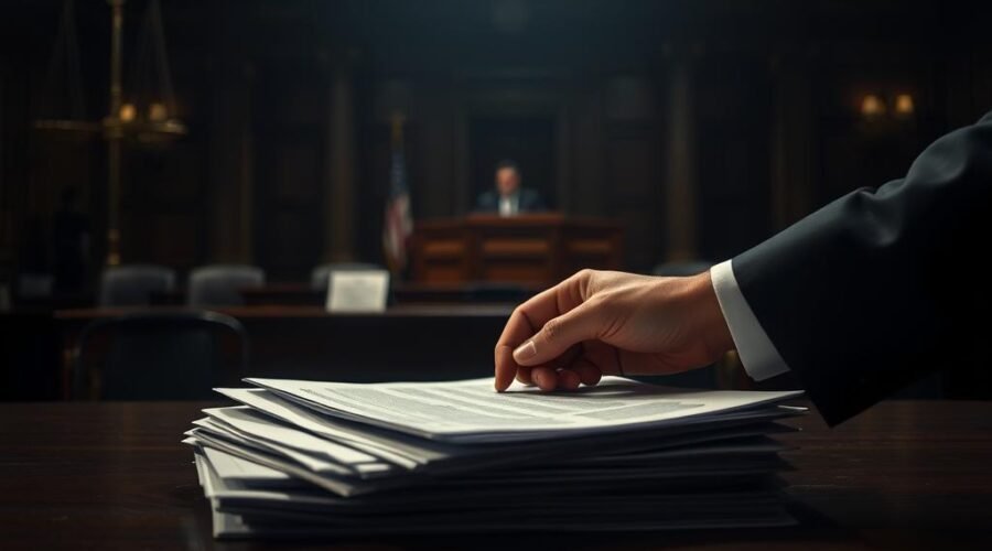 prova no processo de agressão
