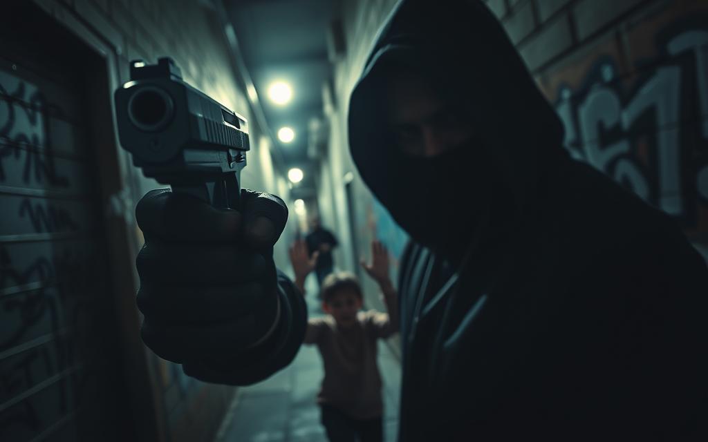 roubo com arma de fogo