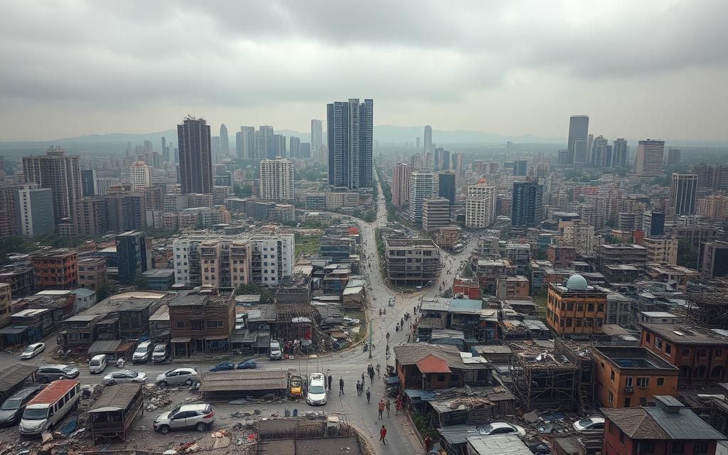 Crescimento desordenado