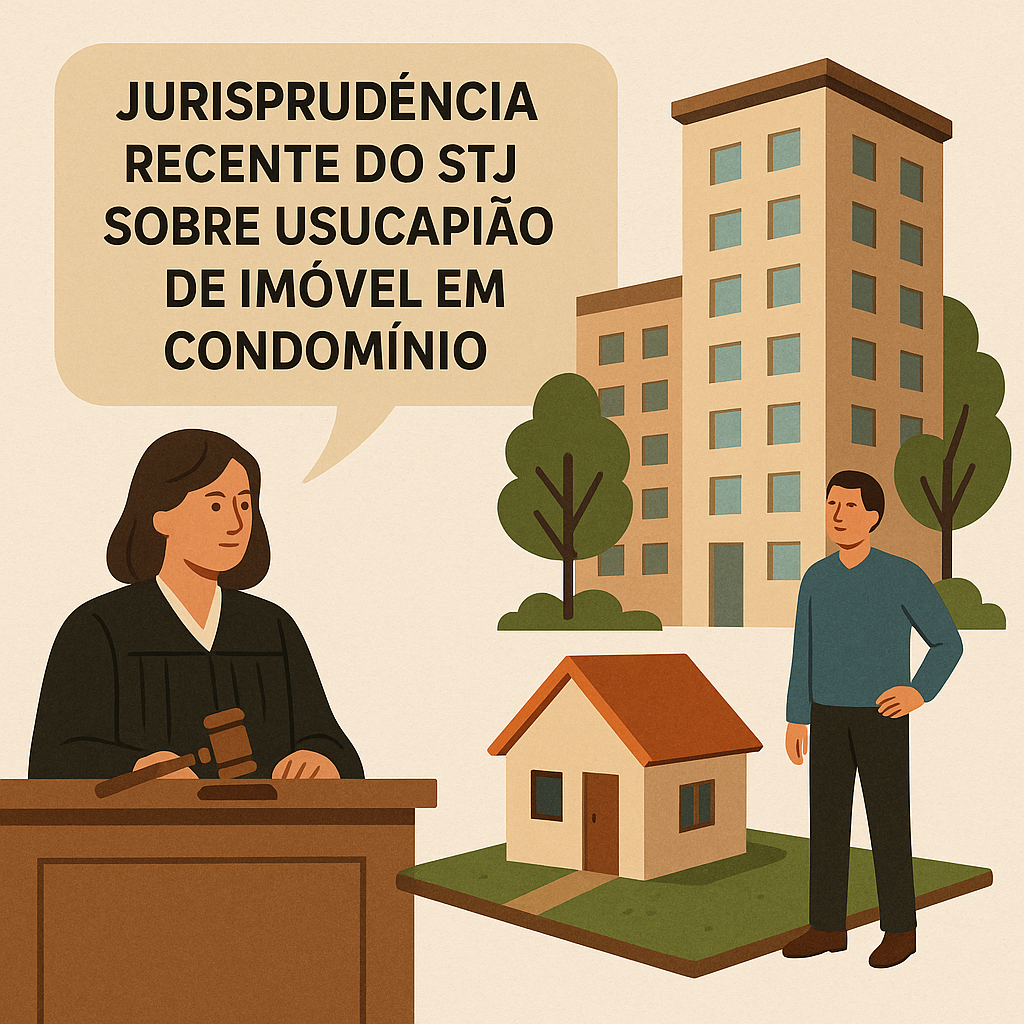 Jurisprudência recente do STJ sobre usucapião de imóvel em condomínio