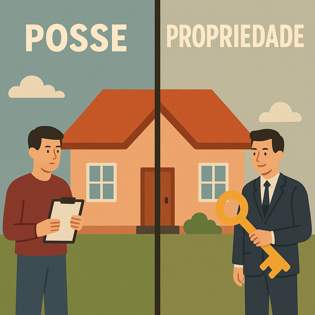 Posse x propriedade: diferenças jurídicas que afetam a usucapião