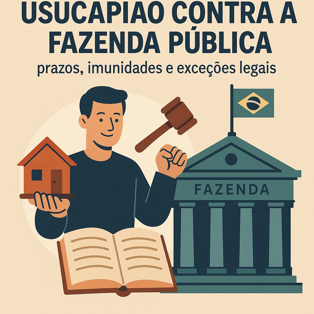 Usucapião contra a Fazenda Pública: prazos, imunidades e exceções legais