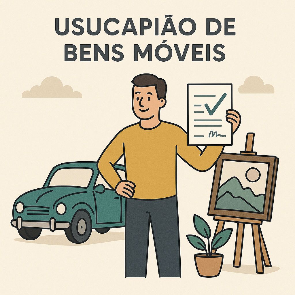 Usucapião de bens móveis: automóveis, obras de arte e outros exemplos práticos