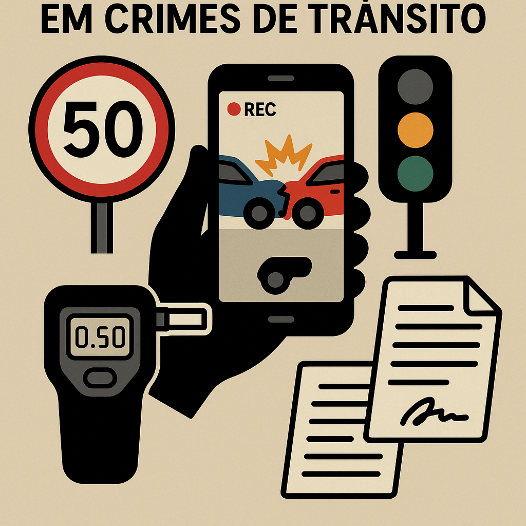 Provas válidas em crimes de trânsito