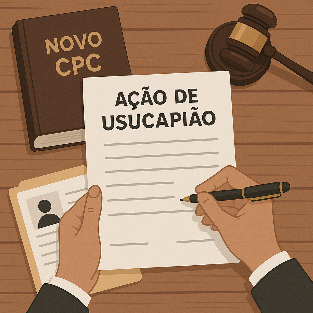Ação de usucapião no novo CPC: roteiro de petição, audiência e sentença