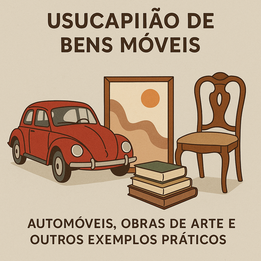 Usucapião de bens móveis: automóveis, obras de arte e outros exemplos práticos