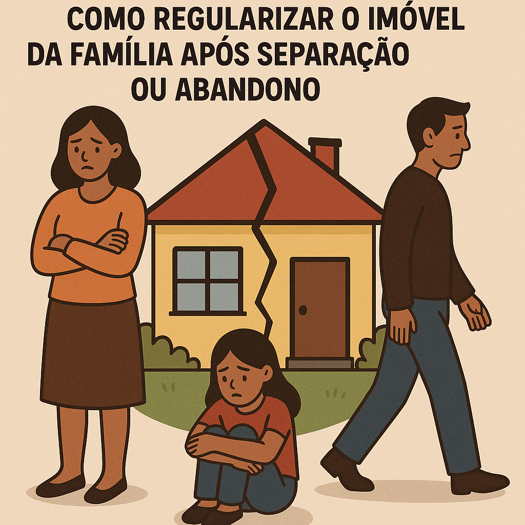 Usucapião familiar: como regularizar o imóvel da família após separação ou abandono