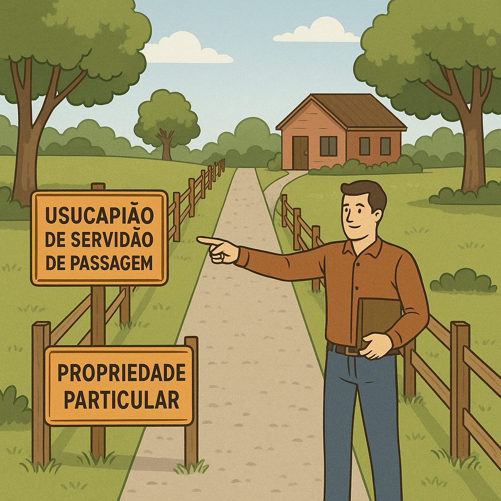 Usucapião de servidão de passagem: direitos do possuidor de via de acesso