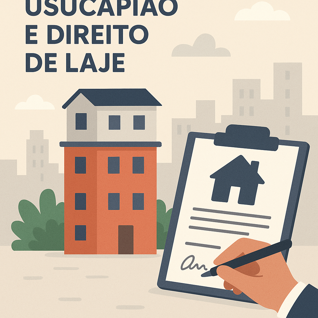 Usucapião e direito de laje: regularização de construções sobrepostas
