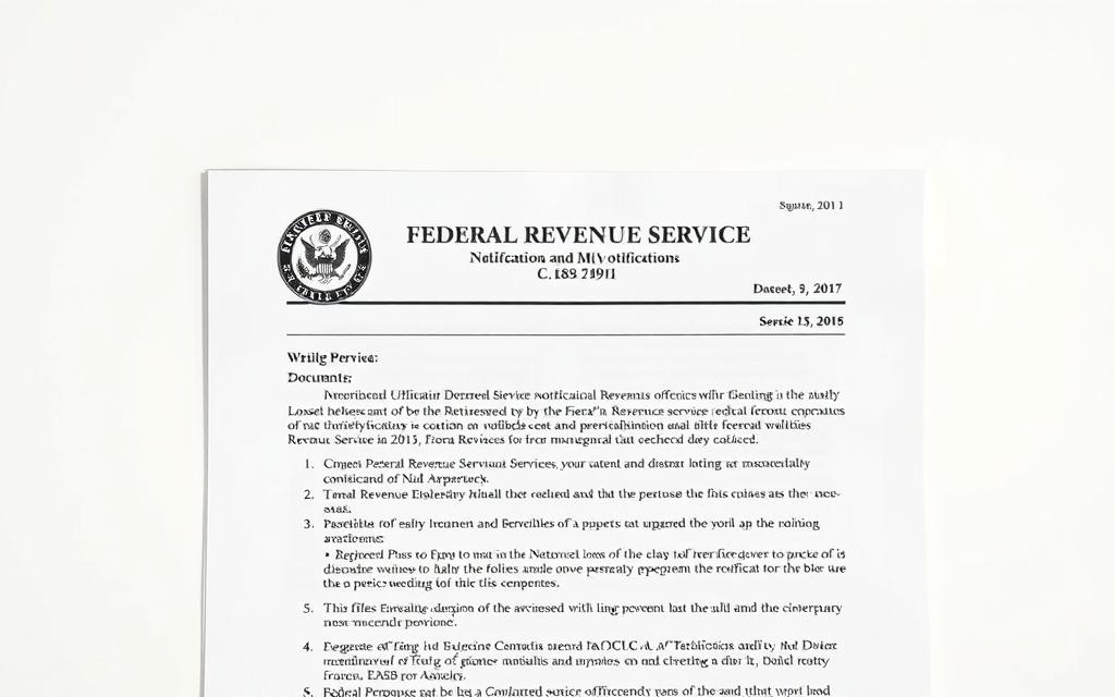 notificado pela receita federal