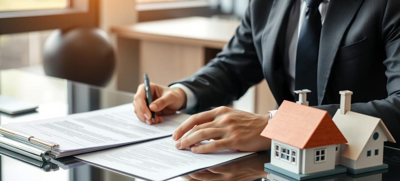 Advogado especializado analisando contrato de compra direto com o proprietário
