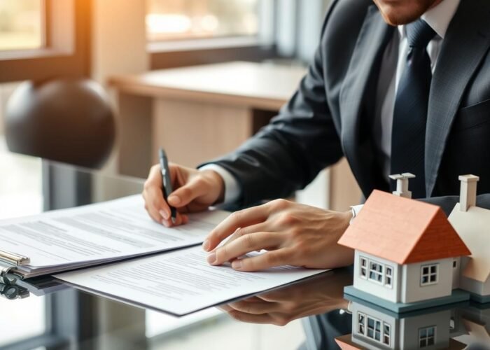 Advogado especializado analisando contrato de compra direto com o proprietário