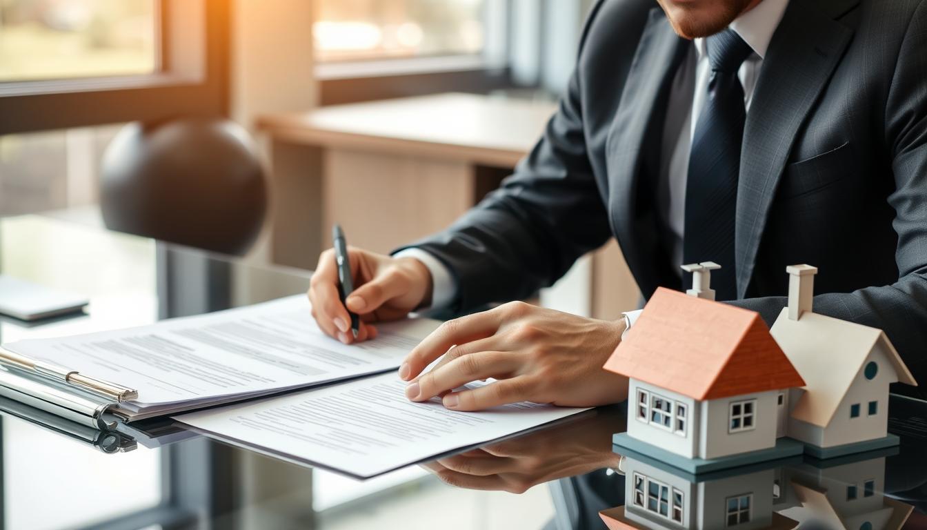 Advogado especializado analisando contrato de compra direto com o proprietário