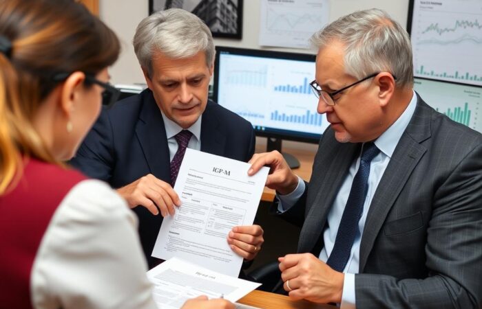 Advogado-explicando-indices-de-reajuste-de-aluguel-contrato-comercial-para-cliente Advogado explicando índices de reajuste de aluguel contrato comercial para cliente