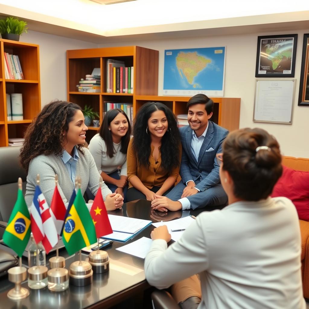 Atendimento multilíngue para estrangeiros no processo de naturalização brasileira Atendimento multilíngue para estrangeiros no processo de naturalização brasileira