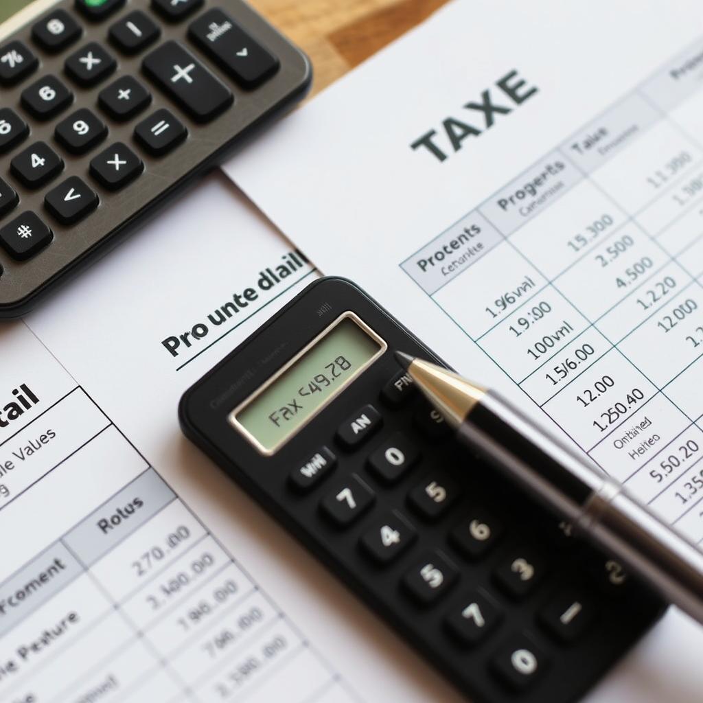 Calculadora e documentos de taxas na compra de imóvel com valores reduzidos Calculadora e documentos de taxas na compra de imóvel com valores reduzidos